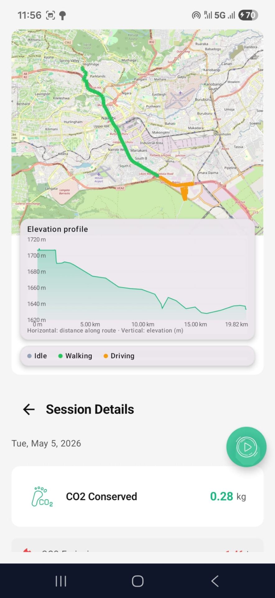 Session details that read like a story
